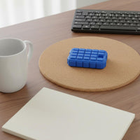 6 Pieces Textured Sensory Cube Relaxation Silicone Sensory Stone for Children