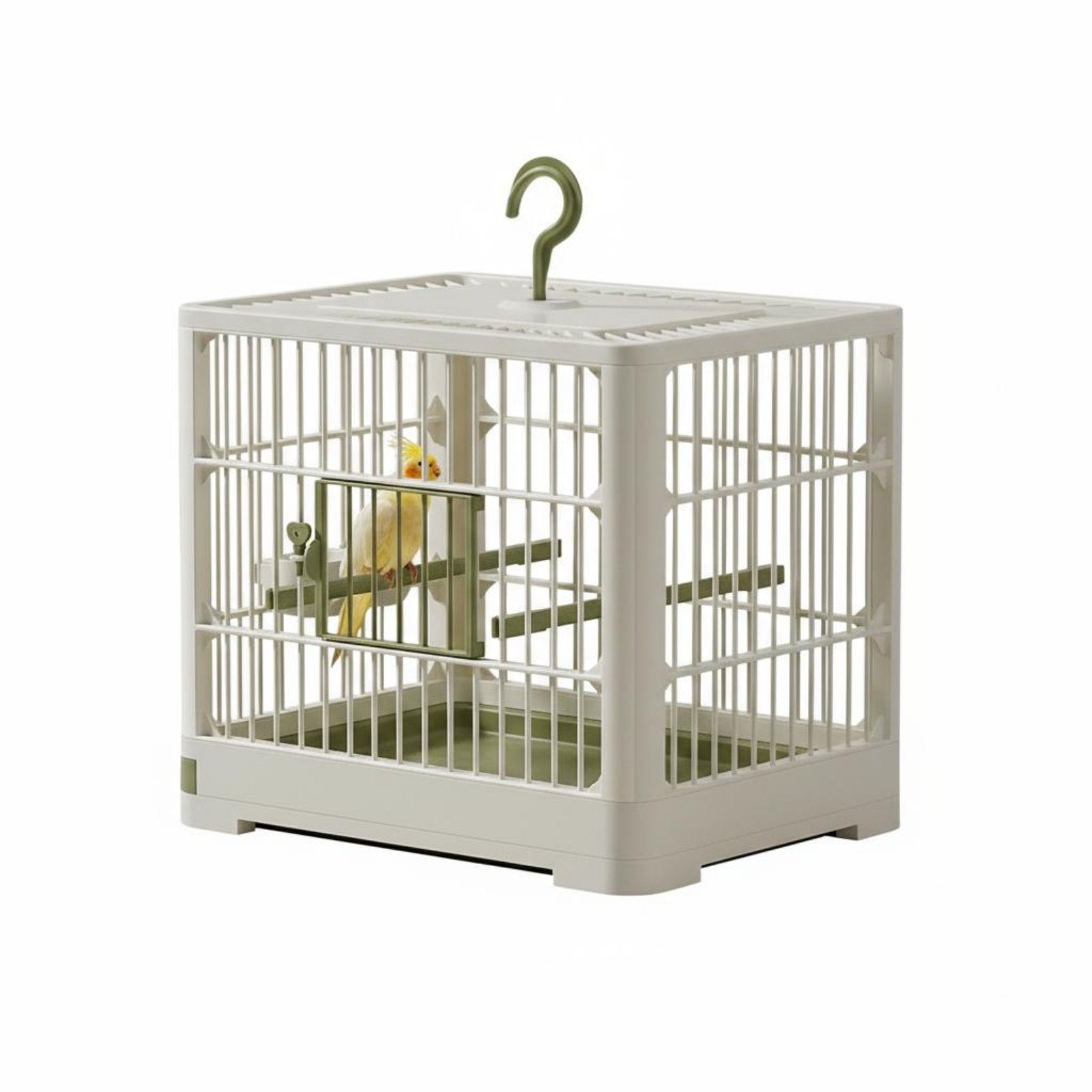 House-Shaped Aviary Villa Design avian enclosure Easy to Clean for Living Room, Patio