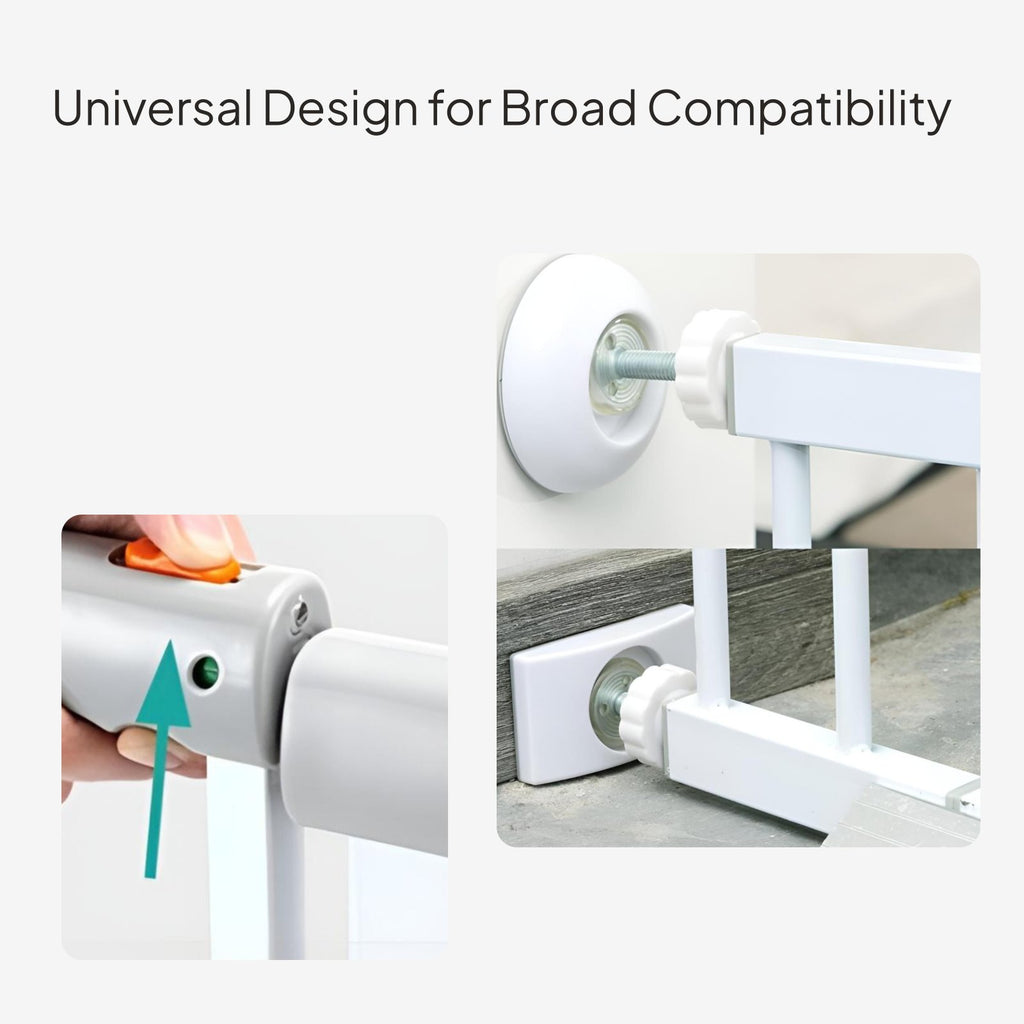 Safety Gate Accessory Set for Child and Pet Barriers