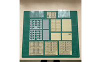 Model Building with Balconies Paintable Apartment Model Kit Detailed