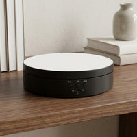 USB Charging Turntable Rechargeable Battery Support for Shop Showcase