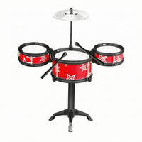 Kids Drum Set Standing Frame Children's Instrument Drumsticks