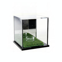 Grass-Lined Display Case Bonded Construction Acrylic Display Case Reflective