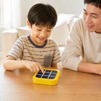 Electronic Tic-Tac-Toe Game Portable Memory Game Console 2-Player Mode