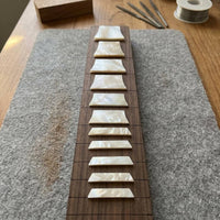 Trapezoid Guitar Inlay PET Material Accessory for Custom Build, Luthiers