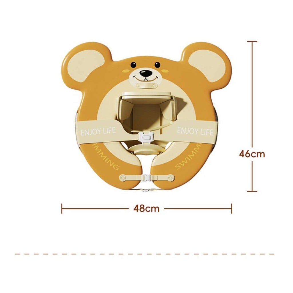 Adjustable Baby Swim Float Cute Bear Design Detachable Infant Buoyant Float