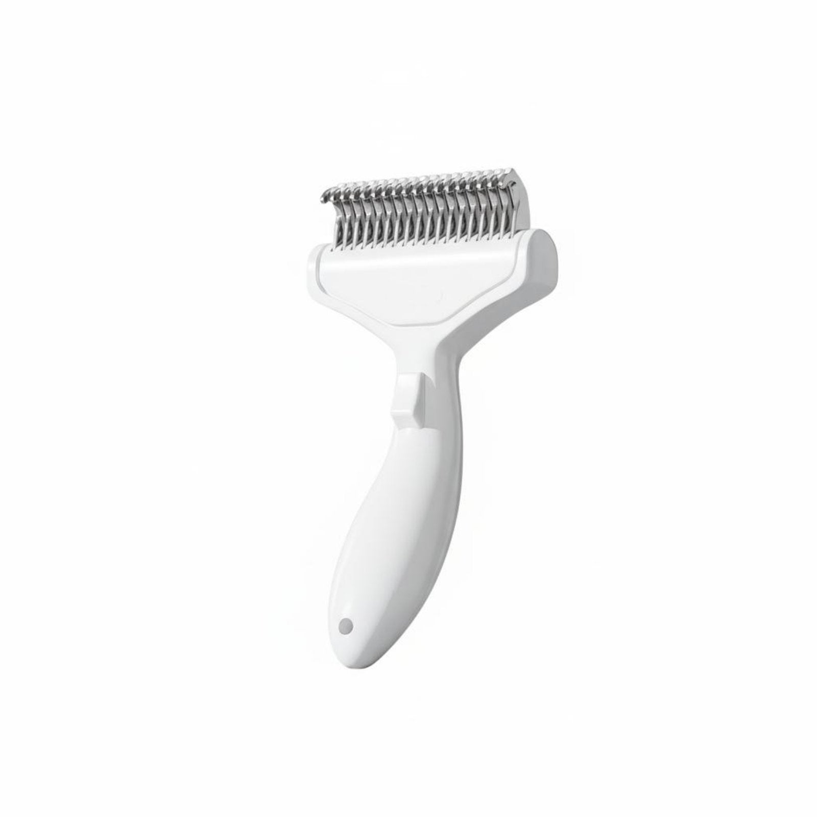 Cat Brush and Pet Hair Remover for Dog Grooming, Self-Cleaning Slicker with Release Button, Stainless Steel Comb, Short-Haired Dog Brush