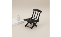 Miniature Beach Chair Scene Accessory Foldable Doll Deck Chair Realistic Appearance Dollhouse Furniture for Kids, Diorama