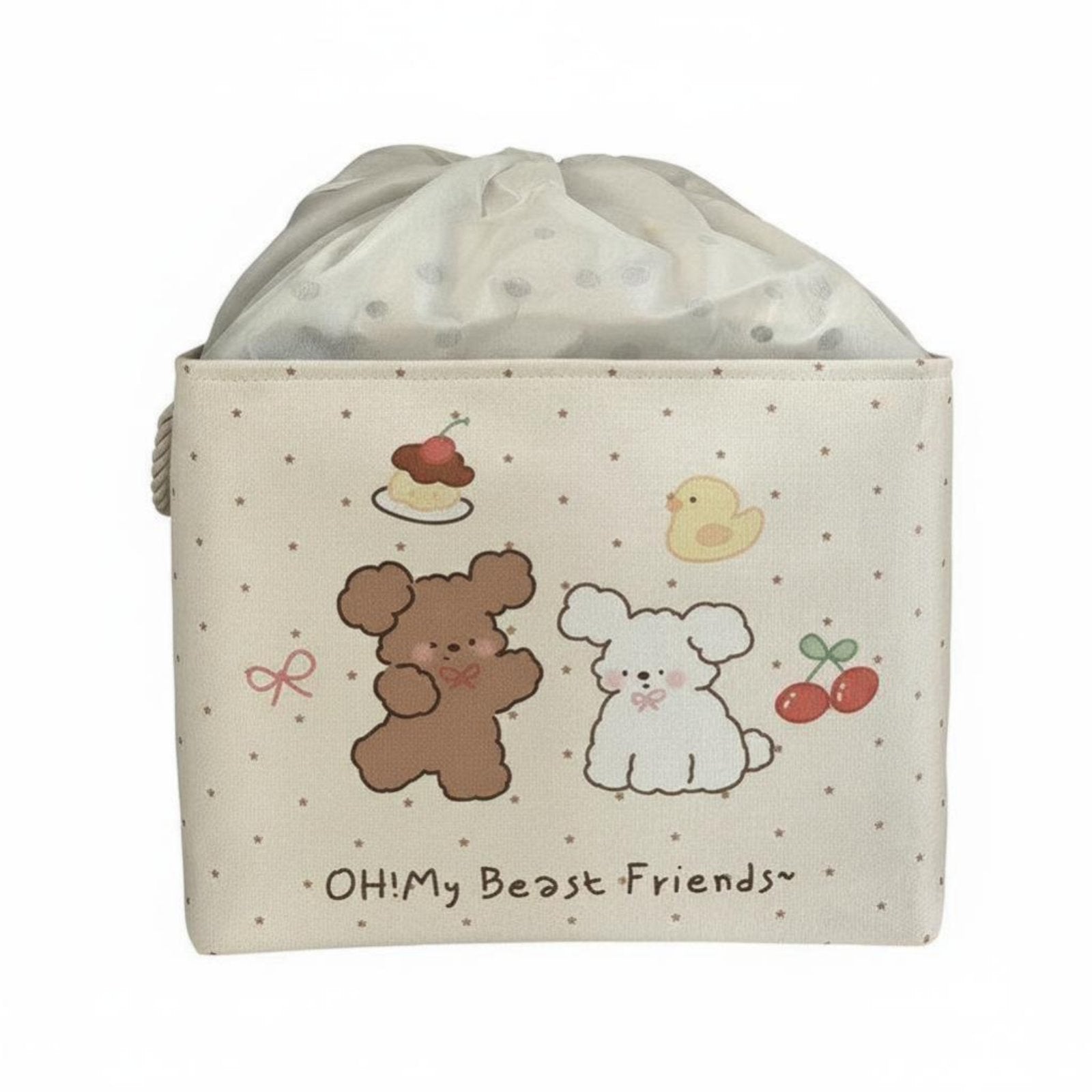 Creature Pattern textile Hamper Foldable Creaturetheir belongingsed textile Basket for kid's Room