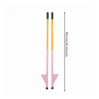 Wooden Stilts Wood Foam Handle Stilts for Children, Stilt Stands for Kindergartens, Traditional Folk