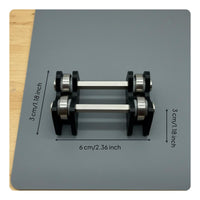 2 Pieces Badminton Racket Balance Tester Precision Balancing for Coaches