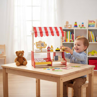 Burger Shop Playset Realistic Play Shop Educational Design for Children