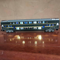 SYZ25K Two Level Carriage Model Realistic Design Two Level Train Car Model Connectable Carriages Train Carriage for Children, Kids