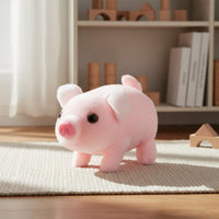 Walking Pig Toy Moving Tail Interactive Pig Toy Makes Sounds for Playroom, Kids