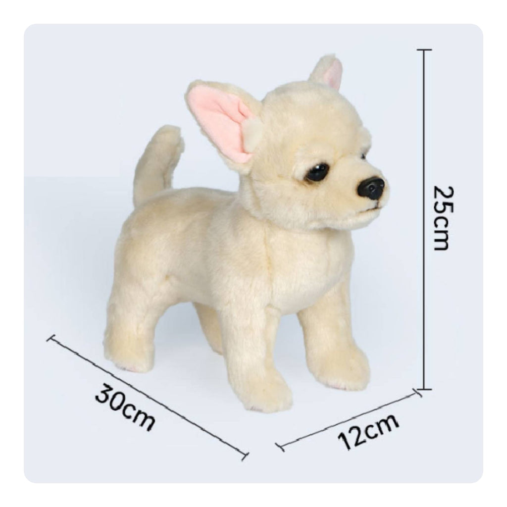 Walking Dog Stuffed Pet Birthday Gift Chihuahua Stuffed Super Soft