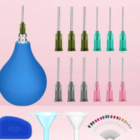 Slip Trailing Bottle Kit Color Coded Tips Slip Trailing Bottle Reusable