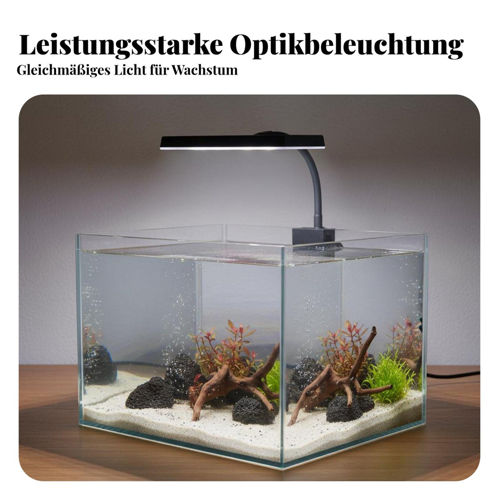 Full Spectrum Aquatic Aquarium Vessel Light Color Enhancing LED Snap-on Aquarium