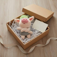 Angry Pig Soft Keychain Simple Clasp Personal Accessory Trendy Gift for Students