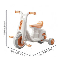 Three-Wheeled Tricycle Kids Trike Balance and Coordination Tricycle Riding Toy