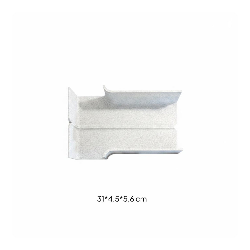 Lizard Tunnel Hide Easy to Clean Turtle Hide Cave Stable Base for Terrarium