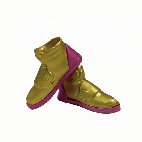 1/6 Scale Doll Boots Rounded Toe Ankle-High Doll Shoes Realistic Look Miniature Footwear