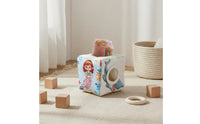 Ocean Tissue Box Toy Tear-Resistant Infant Plaything Safety Mirror for Nursery