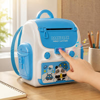 36 Pieces Biometric Lock Piggy Bank Voice Alerts Music Piggy Bank for Children