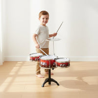 Junior Jazz Drum Kit Music Enlightenment Kids Drum Set for Young Children