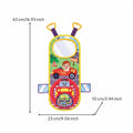 Car Driving Toy Interactive Hanging Steering Wheel Toy Lights and Sounds