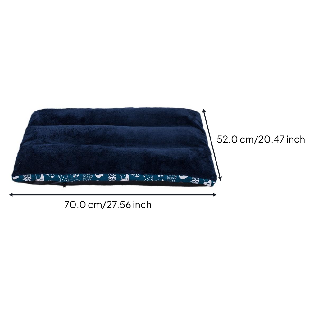 Non-slip thick pet bed