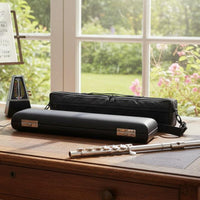 16-Hole Flute Case Portable 16 Hole Flute Case Shielded Musical Equipment for Travel, Performances, Lessons