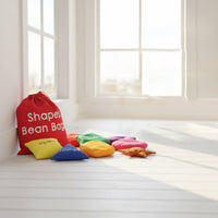 Shape Recognition Sensory Pouch Play Color Recognition Sensory Pouch Soft Textile Sorting Game for Kid 2-6, Preschool