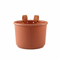 Front Bike Basket Textured Cycling Gear Strap Loops