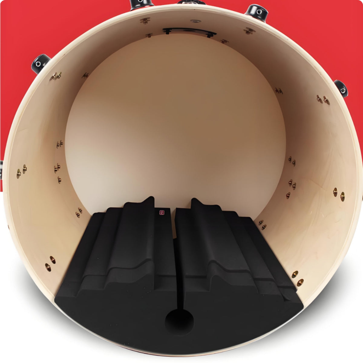 Bass Drum Muffling Pillow Increase Low Frequencies Kick Drum Mute Pillow Music Accessory for Drummers, Beginners