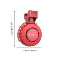 USB Rechargeable Bike Alert Easy to Install Cycling Gear for Bicycles, Scooters