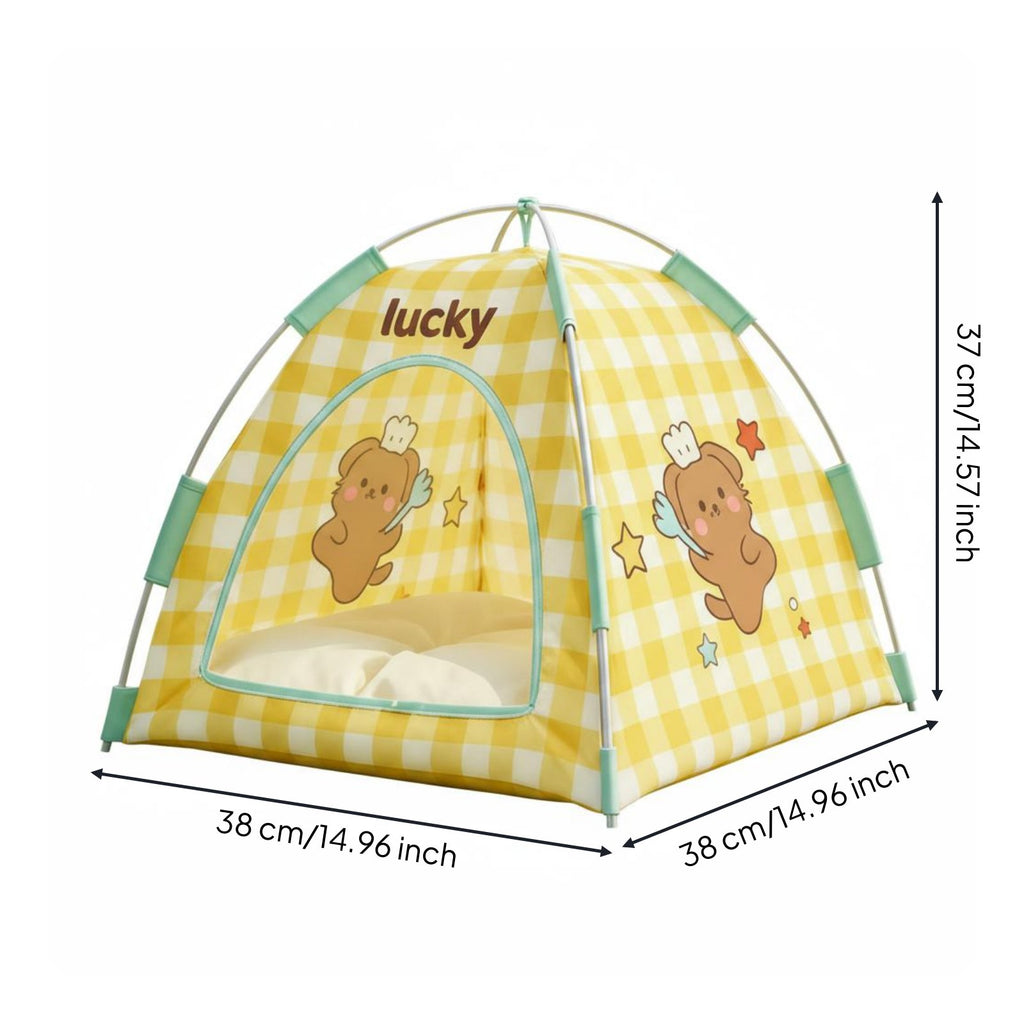 Cat House Tent Breathable Warm Animal Shelter Washable for Cats, Small Dogs