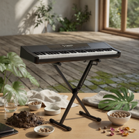 X-Shaped Frame Keyboard Stand Quick Release Mechanism Double X Keyboard