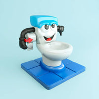 Squirting Toilet Toy Funny Water Spray Game Easy to Play for Party, Family Time