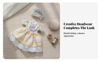 30cm Doll Dress Cute Design 1/6 Scale Doll Clothes Layered Skirt for BJD Hobbyists