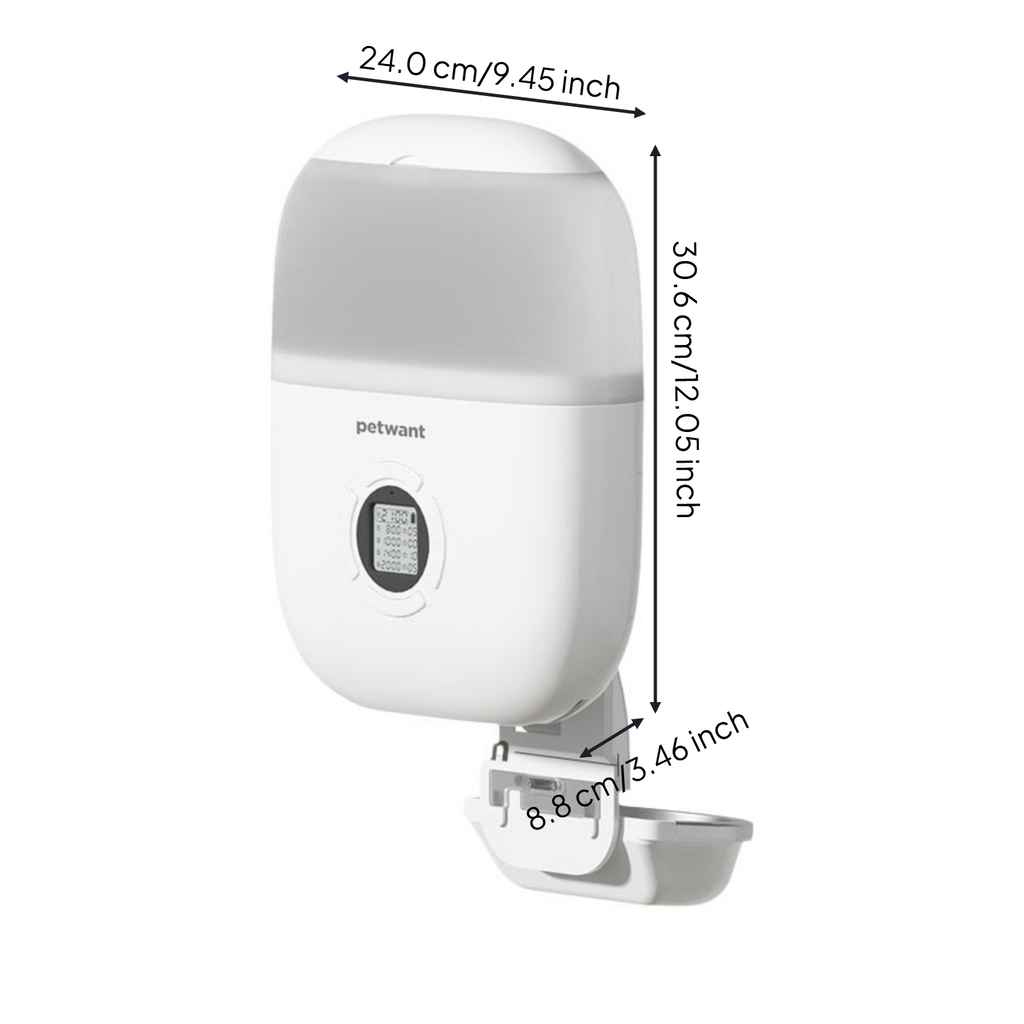 Automatic timed feeder for pets