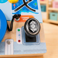 Electronic Steering Wheel Toy Hands-on Learning Interactive Car Dashboard Toy