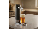 Vibrational Beer Frother Single-Button Foam Machine Compact Drink Accessory for Party