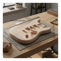 Standard Guitar Body Multiple Bridge Options Strat Design Guitar Body Solid Wood