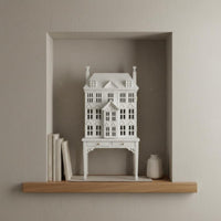 1:12 Scale Display Cabinet Classic Design Dollhouse Bookcase on Stand