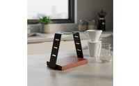 Pour Over Coffee Station Dripper Stand Carbon Steel Dripping Station Pour Over Coffee Maker Stand Filter Holder
