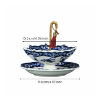 Umbrella-Shaped Tea Strainer Table Decoration Umbrella Tea Strainer Easy to Clean for Gift Giving