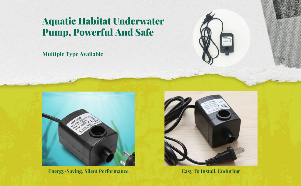 High-lift aquarium submersible pump