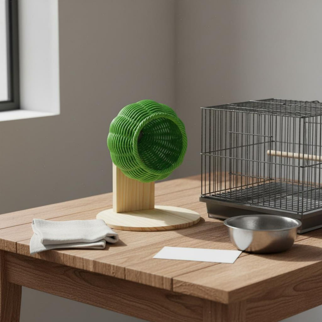 Hanging Parrot Sleeping Cave Cozy Parrot Sleeping Bed Warm for Desktop