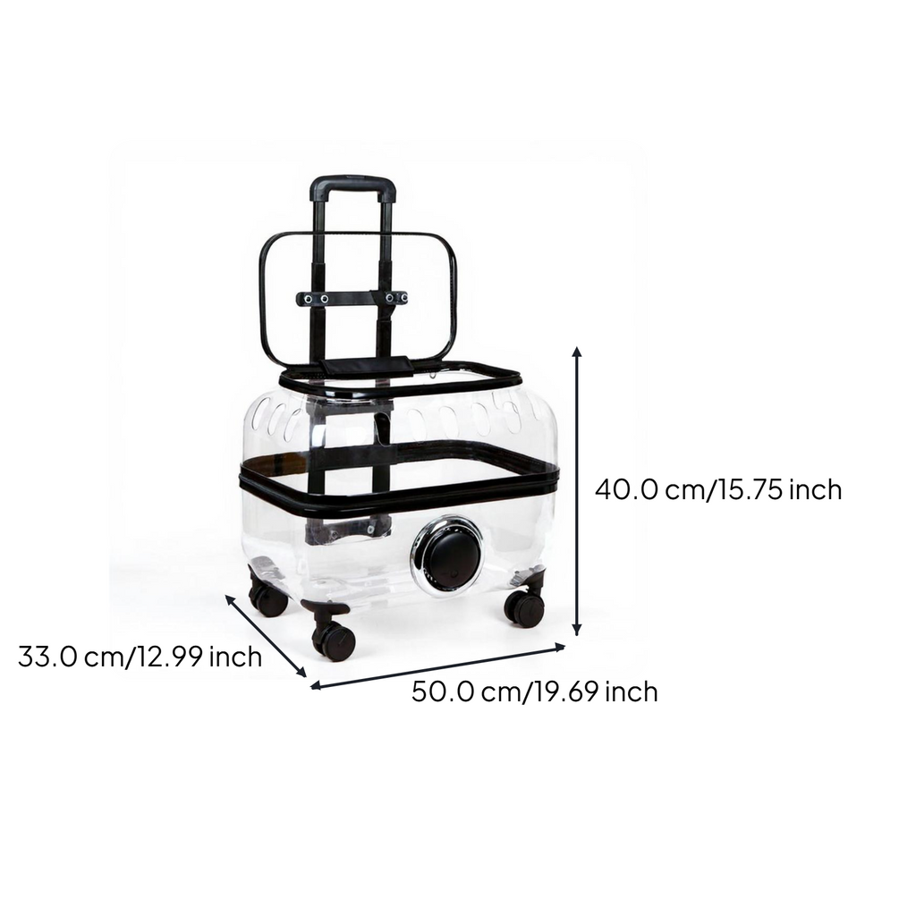 Expandable foldable pet carrier