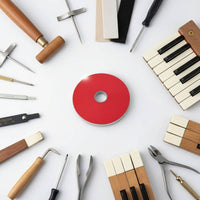 Piano Key Piano Key Cushioning Material Roll Long-Lasting Musical Instrument